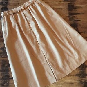Exquisite Custom Tailored Wool Skirt. Sz M.